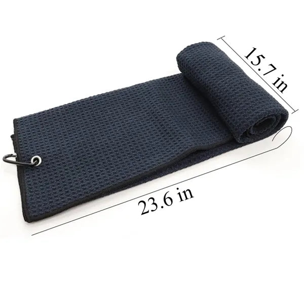 Microfiber Sports Golf Towel w/ Clip