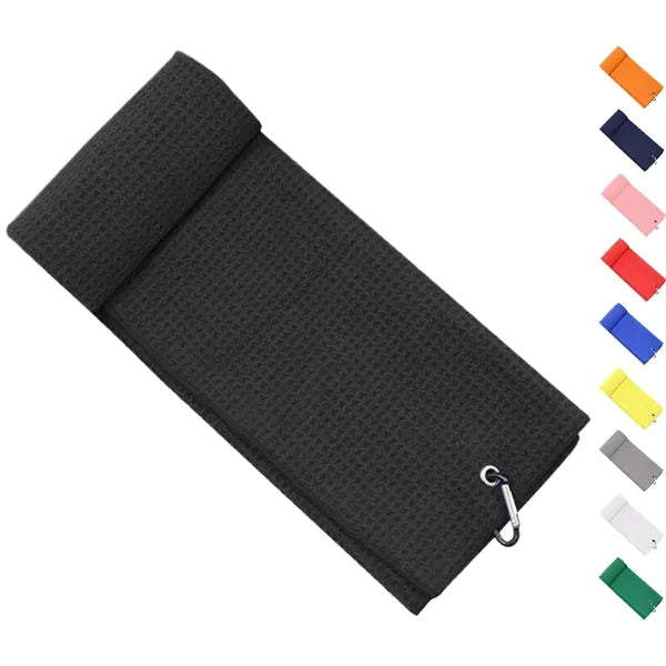 Microfiber Sports Golf Towel w/ Clip
