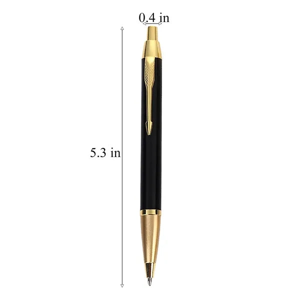 Retractable Metal Ballpoint Pen