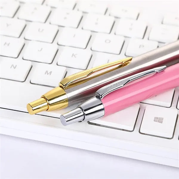 Retractable Metal Ballpoint Pen