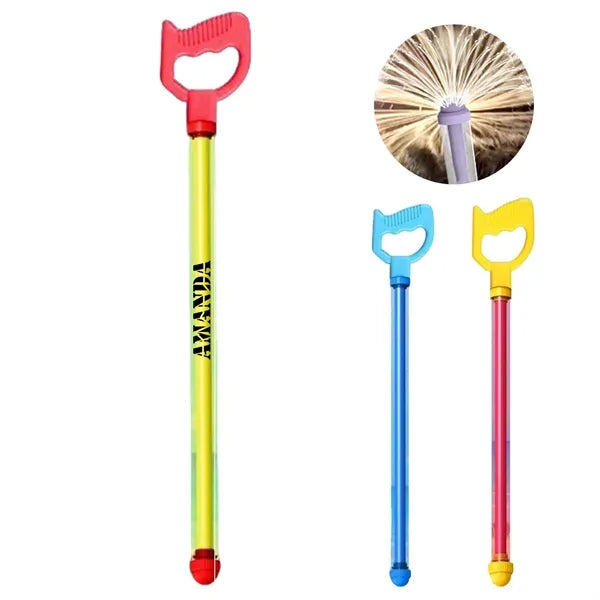 Kids Summer Pull-Out Plastic Water Gun Sprinkler Toy