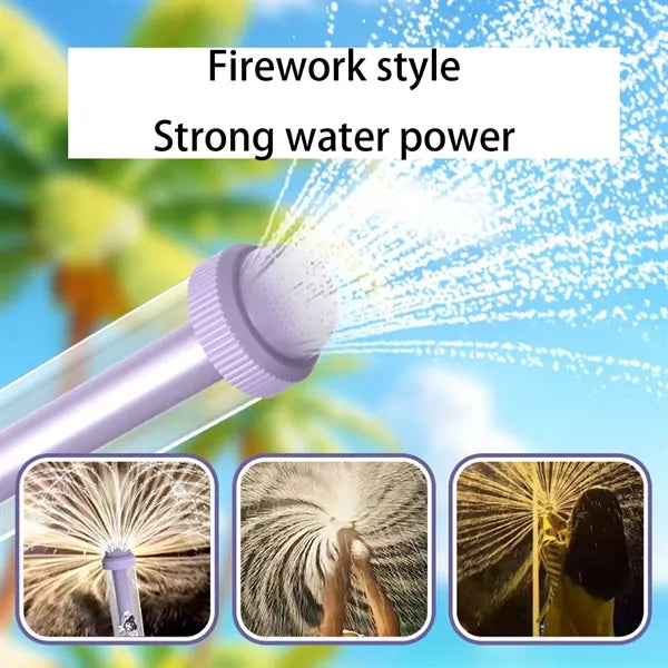 Kids Summer Pull-Out Plastic Water Gun Sprinkler Toy