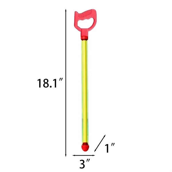 Kids Summer Pull-Out Plastic Water Gun Sprinkler Toy