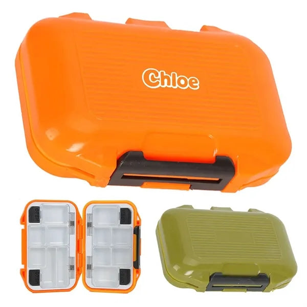 Fishing Tackle Storage Box w/ Adjustable Dividers