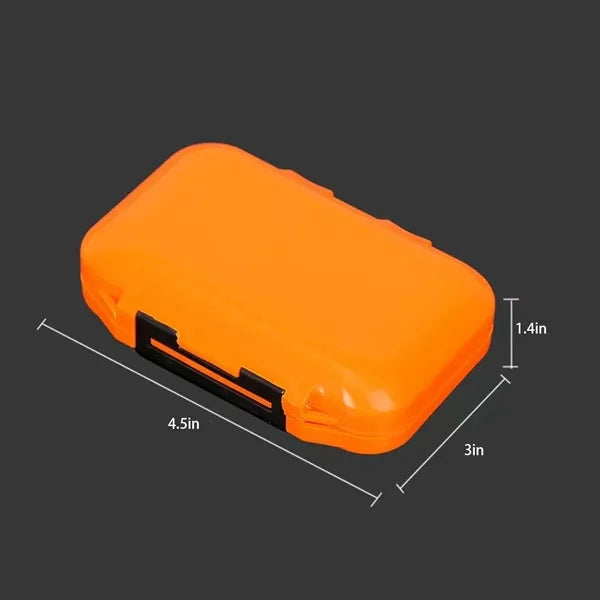 Fishing Tackle Storage Box w/ Adjustable Dividers