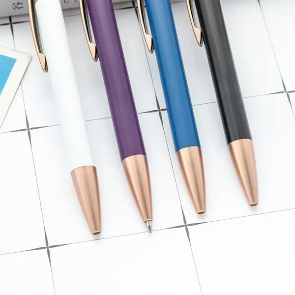 Retractable Metal Ballpoint Pen