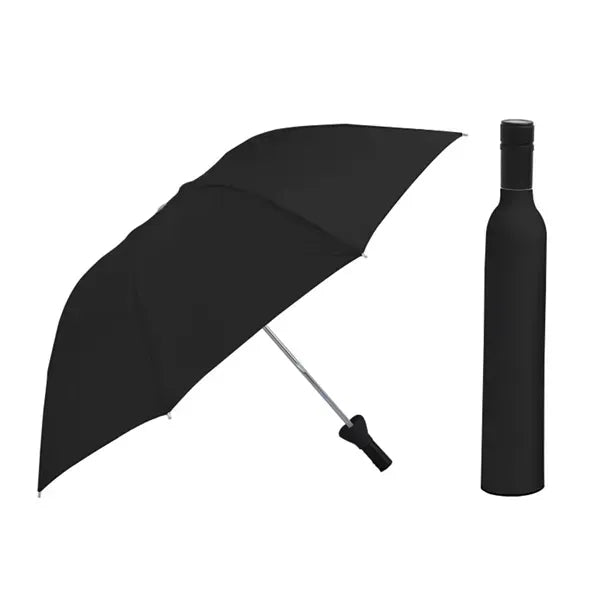 Creative Wine Bottle Folding Umbrella