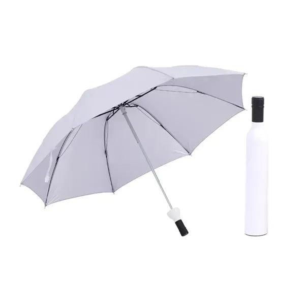 Creative Wine Bottle Folding Umbrella