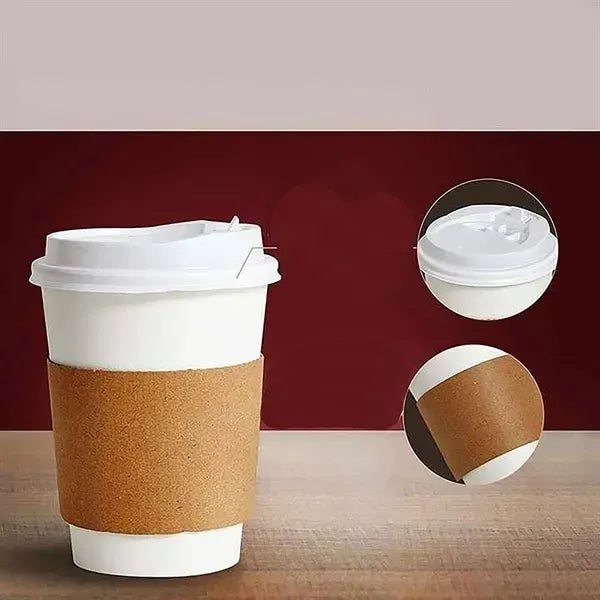 Full Color Kraft Coffee Cup Sleeve