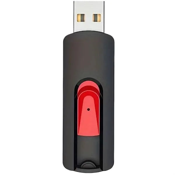 64GB USB 2.0 Retractable Flash Drive