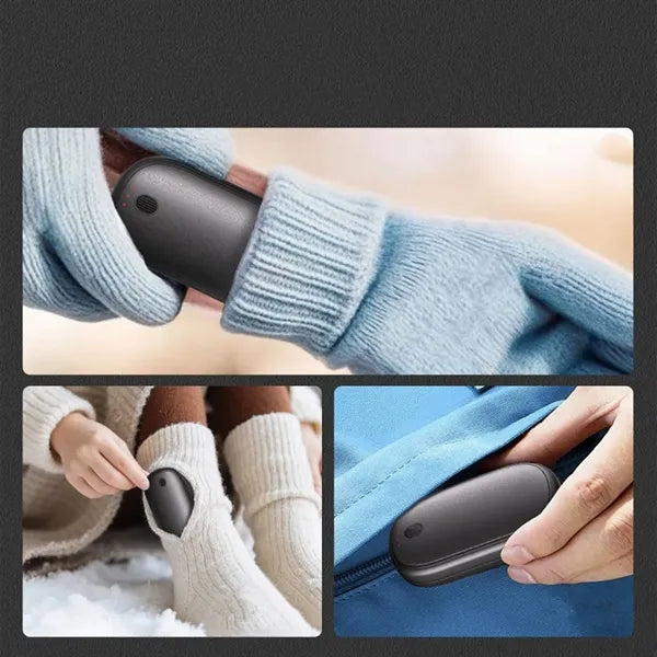 2 in 1 Mini Magnetic USB Rechargeable Hand Warmer