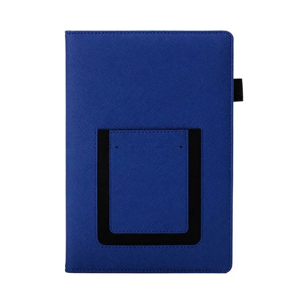 A5 PU Lined Notebook w/ Pocket