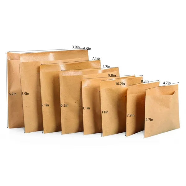 Disposable Brown Food Paper Bag