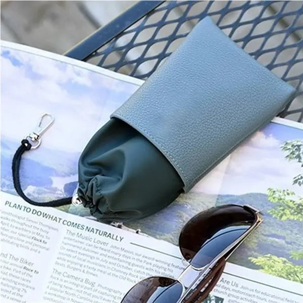 PU Leather Sunglasses Pouch