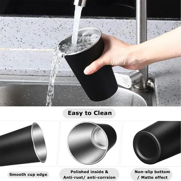 12 Oz Stainless Steel Cup