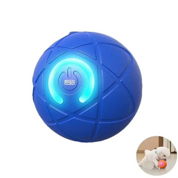 USB Rechargeable Smart Interactive Dog Toy Ball w/ LED