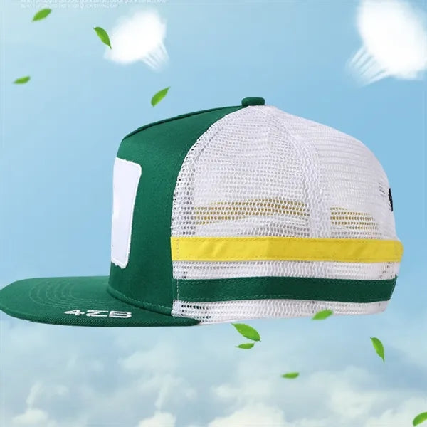 Cotton Embroidered Mesh Breathable Baseball Cap