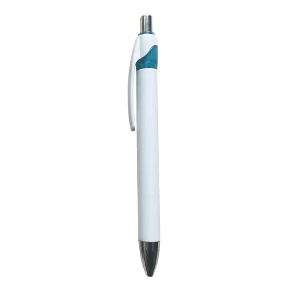 Retractable Plastic Ballpoint Pen