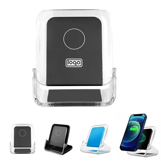 2 In 1 Wireless Charging w/ Phone Holder