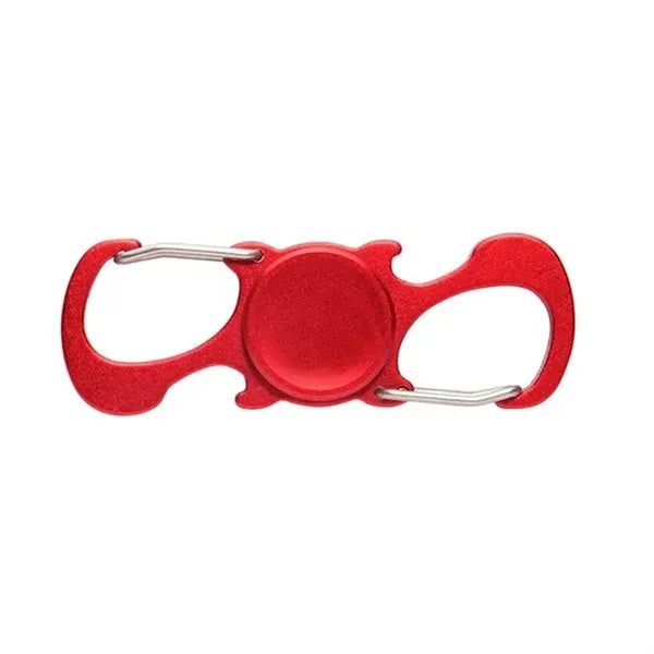 Stainless Steel Fidget Spinner Bottle Opener Keychain
