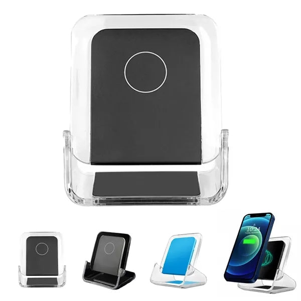 2 In 1 Wireless Charging w/ Phone Holder