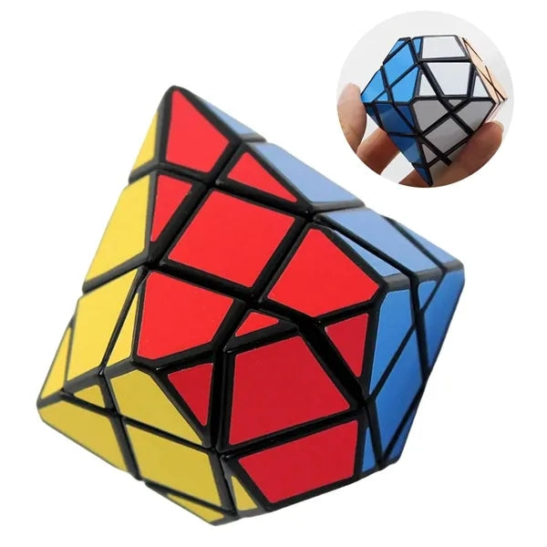 Diamond Shape 3x3 Mechanism Puzzle Cube