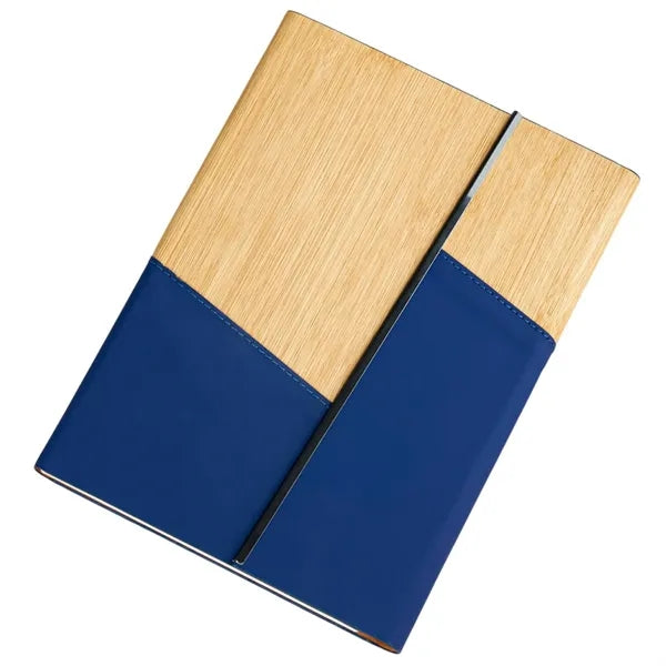 A5 Bamboo-Pattern PU Leather Notebook