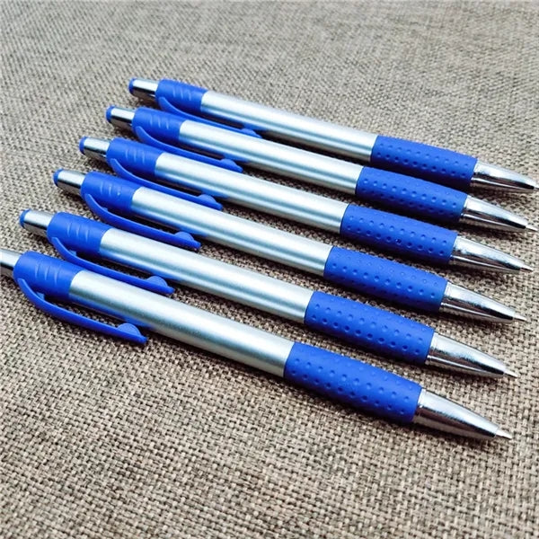 Retractable Plastic Ballpoint Pen