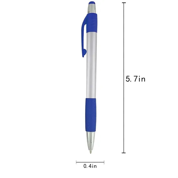 Retractable Plastic Ballpoint Pen