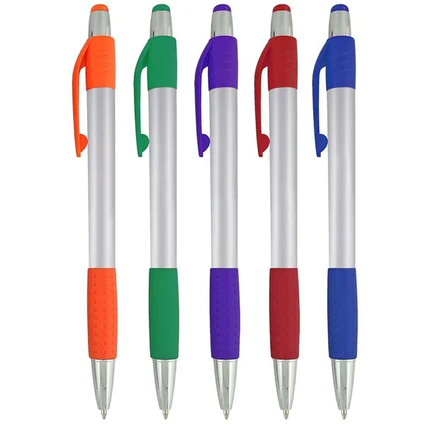 Retractable Plastic Ballpoint Pen