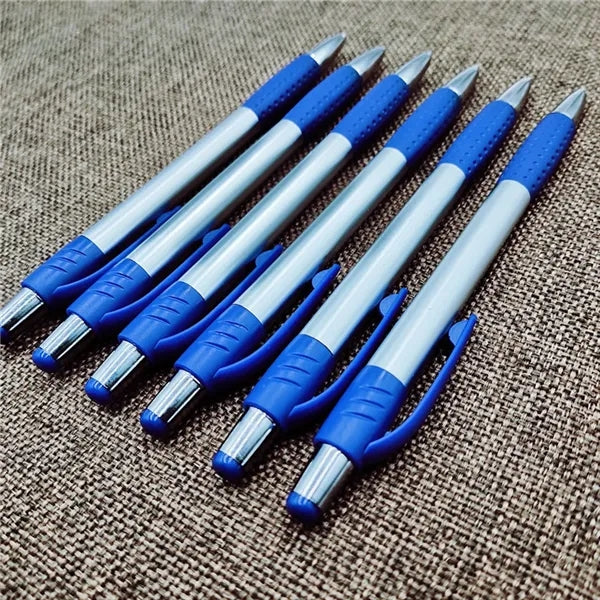 Retractable Plastic Ballpoint Pen