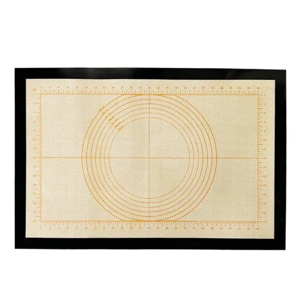 Food Grade Non-Stick Silicone Baking Mat w/ Ruler Markings
