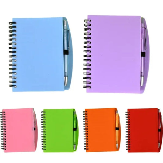A6 Spiral Notebook with Pen Set