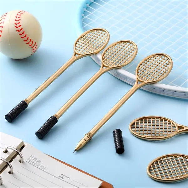 Creative tennis racket shape ballpoint pen