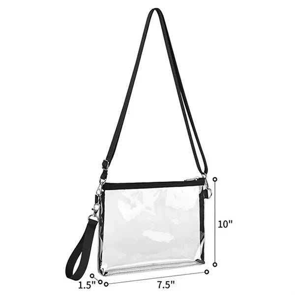 PVC Waterproof Crossbody Bag