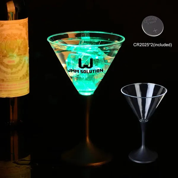 9oz Flash Light Up Liquid Activated Wine Glass