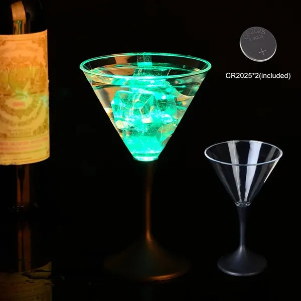 9oz Flash Light Up Liquid Activated Wine Glass