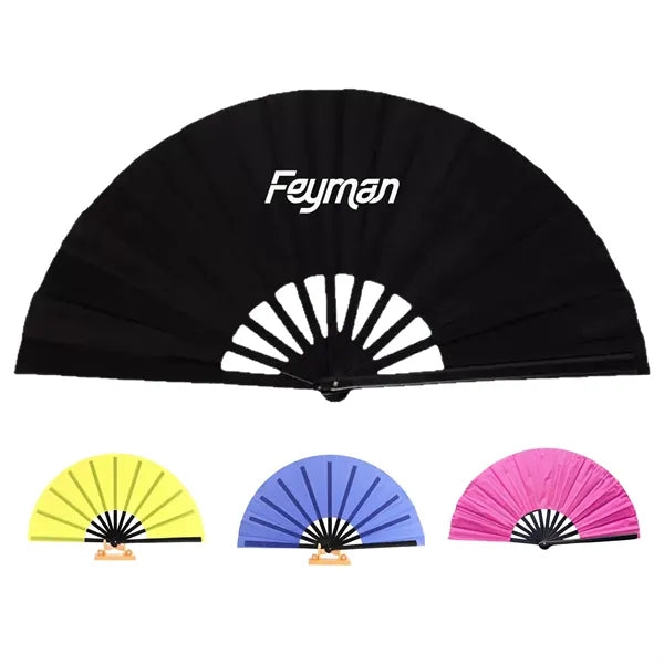 Handheld Plastic Folding Fan