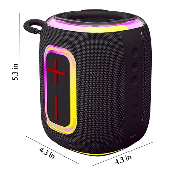 Portable Waterproof RGB Wireless Speaker