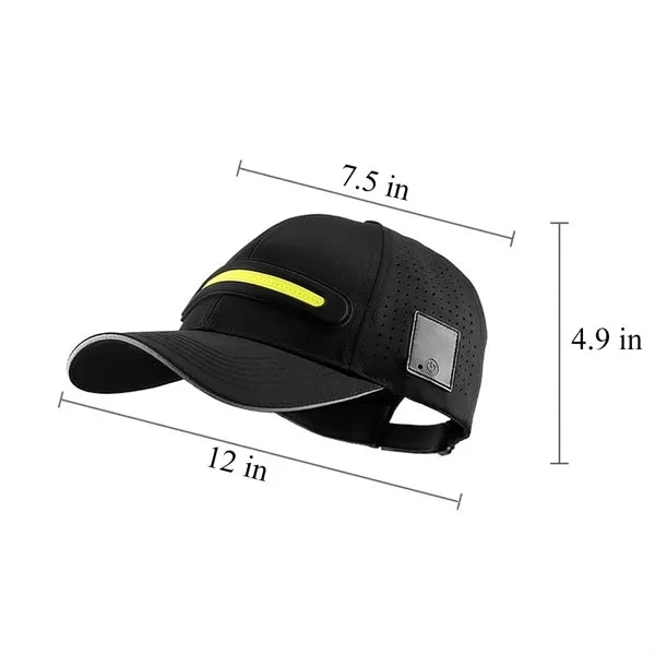 USB Rechargeable LED Light Baseball Cap