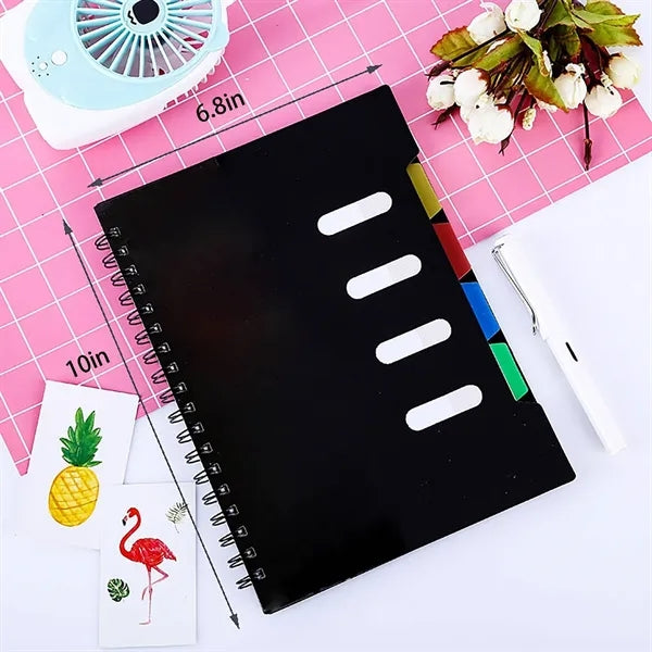 B5 PP Cover Spiral Notebook