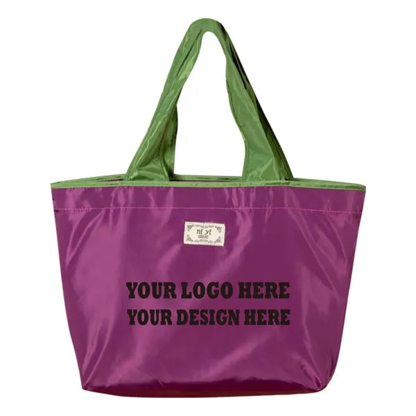 Large Drawstring Waterproof Foldable Shopping Bag
