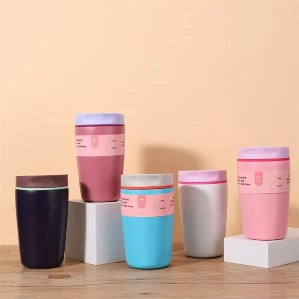 12 oz Insulated Stainless Steel Coffee Tumbler