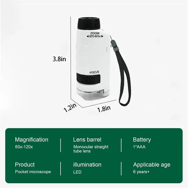 Handheld Mini Kids Microscope