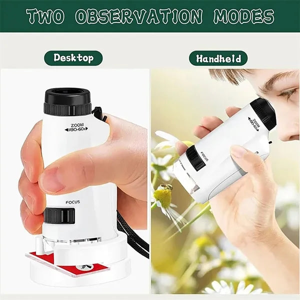 Handheld Mini Kids Microscope