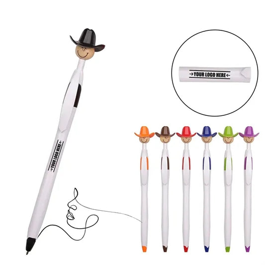 Creative Cowboy Character Ballpoint Pen