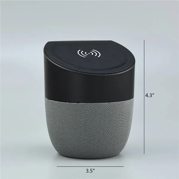 2 In 1 Mini Wireless Charging Speaker