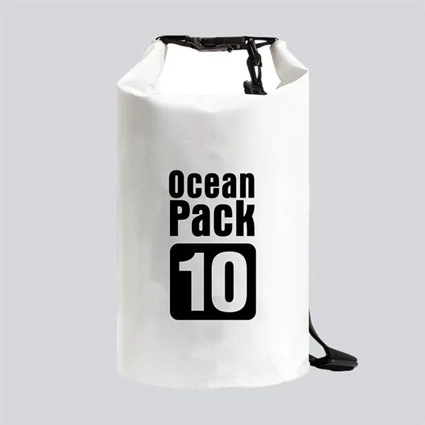 Waterproof PVC Bucket Bag For Beach Rafting Swimming
