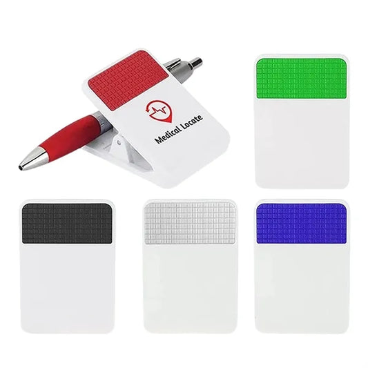 Plastic Magnetic Power Clip w/ Pen Slot