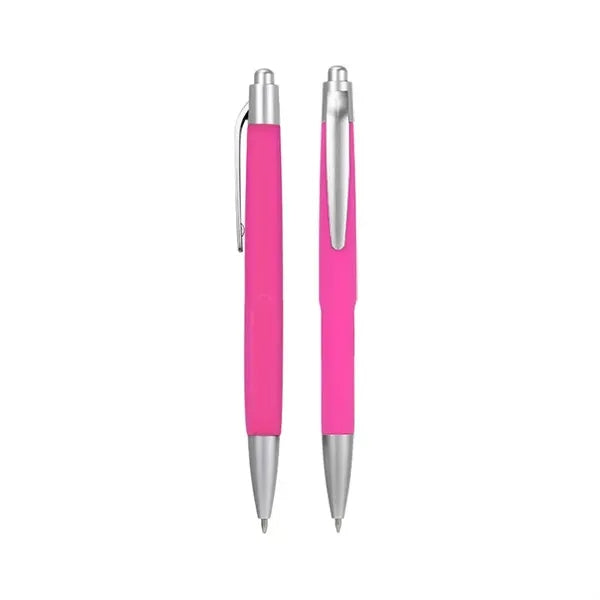 Retractable Plastic Ballpoint Pen